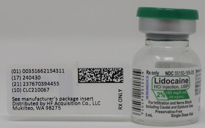 Serialized Vial Labeling (51662 1543 1 Serialized Labeling)